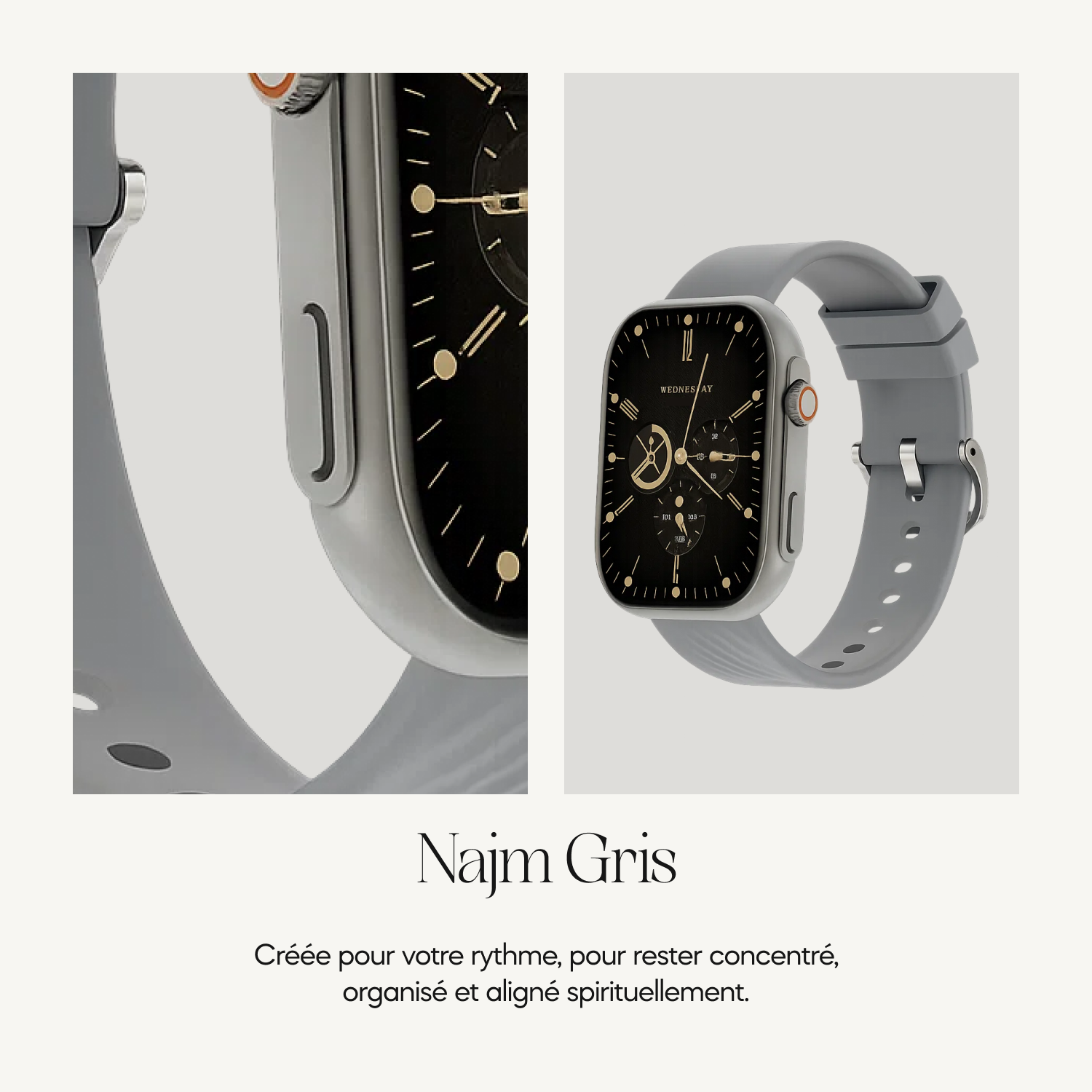 Najm montre musulmane avec horaire de prière